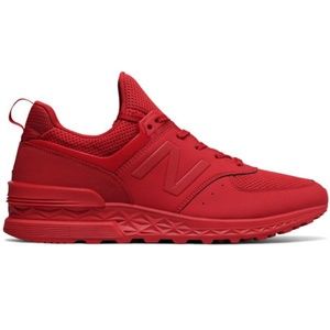 new balance red shoes